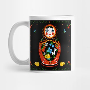 Matrioska in the night (Матрёшка) Mug